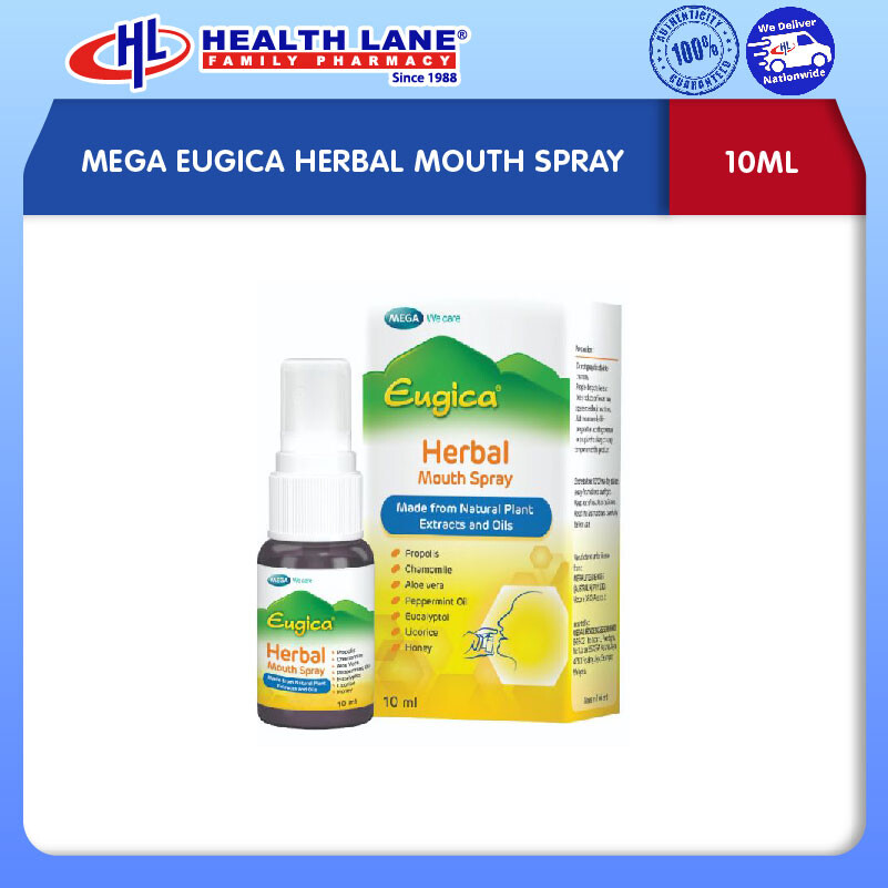 MEGA EUGICA HERBAL MOUTH SPRAY (10ML)